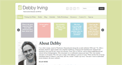 Desktop Screenshot of debbyirving.com