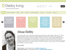 Tablet Screenshot of debbyirving.com